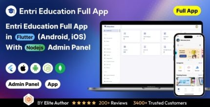 Entri education app in flutter with nodejs backend complete learning.jpg