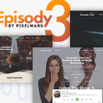 Episody podcast audio wordpress theme codermarket.png