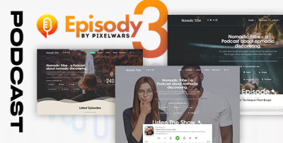 Episody podcast audio wordpress theme codermarket.png