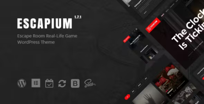 Escapium escape room game wordpress theme codermarket.png