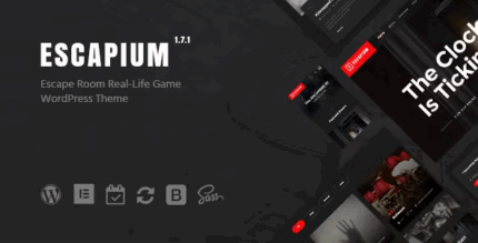 Escapium escape room game wordpress theme codermarket.png