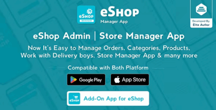 Eshop ecommerce admin store manager app codermarket.png