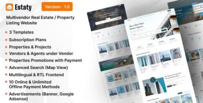 Estaty multivendor real estate property listing website subscription.jpeg