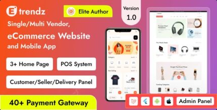 Etrendz ecommerce with single multi vendor pos system and customer mobile.jpg