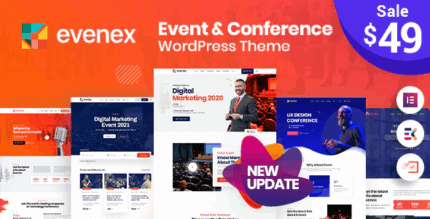 Evenex event conference wordpress theme codermarket.png