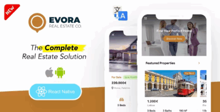Evora real estate complete solution react native app cms rtl multi.png