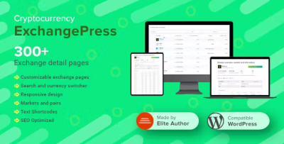 Exchangepress crypto exchanges list pages for wordpress codermarket.png