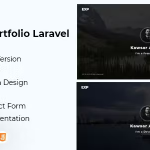 Exp personal portfolio laravel codermarket.png