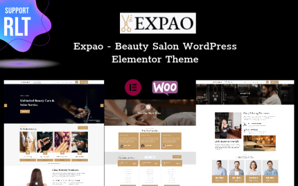 Expao beauty salon spa wordpress elementor theme.png
