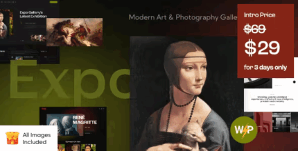 Expo modern art photography gallery wordpress theme codermarket.png