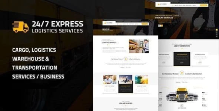 Express logistics cargo wordpress codermarket.png