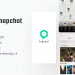 Fabchat snapchat clone flutter app ui kit codermarket.png