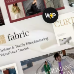 Fabric fashion textile manufacturing wordpress theme codermarket.png