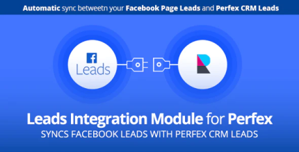 Facebook leads perfex crm leads synchronization module codermarket.png