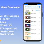 Facebook video downloader neumorph with admob ads codermarket.png