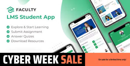 Faculty lms mobile app elearning management system flutter app codermarket.jpg