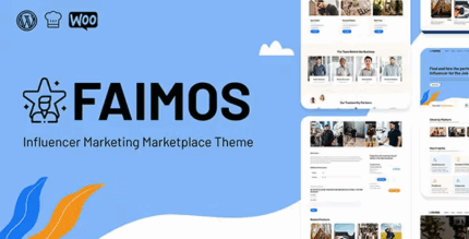 Faimos influencer marketing marketplace theme codermarket.png
