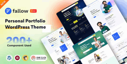 Fallow personal portfolio wordpress theme codermarket.png