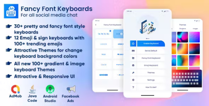 Fancy font keyboard for all social media chat codermarket.png