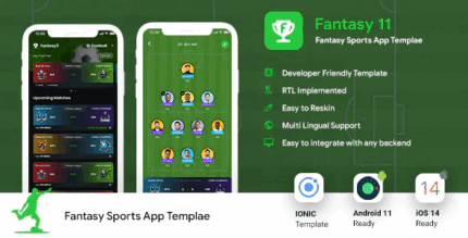 Fantasy league contest sports android app template ios app template .png