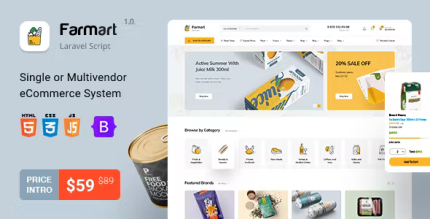 Farmart single or multivendor laravel ecommerce system codermarket.png
