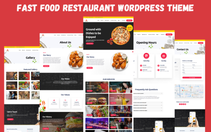 Fast food restaurant elementor wordpress theme.png