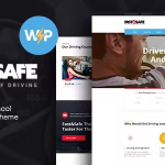 Fast safe driving school wordpress theme codermarket.png
