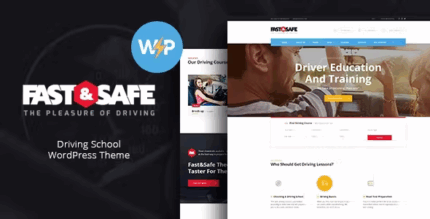 Fast safe driving school wordpress theme codermarket.png