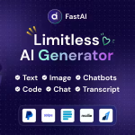 Fastai openai content text image chat code generator as saas codermarket.png