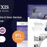 Fauxis windows curtains wordpress theme rtl codermarket.png