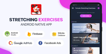 Female stretching exercises android kotlin codermarket.png