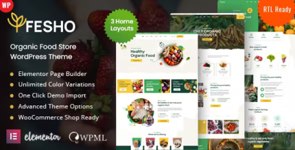 Fesho organic food store wordpress theme codermarket.png