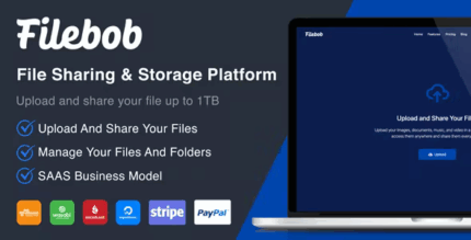 Filebob file sharing and storage platform saas codermarket.png