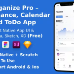 Finance calendar todo app react native figma xd sketch free .png