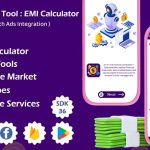 Finance tool emi calculator learn share market android app with ads.jpg