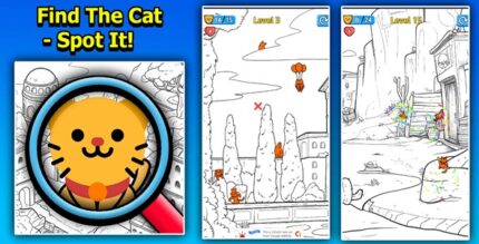 Find the cat spot it 2d game unity source code codermarket.jpg