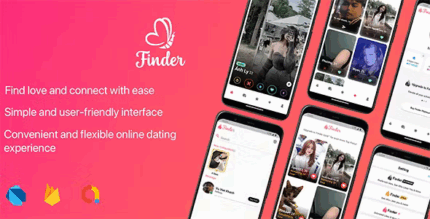 Finder match and chat flutter app 2023 codermarket.png