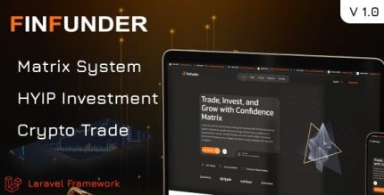 Finfunder hyip investments and crypto trading on the matrix platform .jpeg