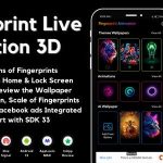 Fingerprint live animation 3d with admob ads android codermarket.jpeg