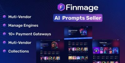 Finmage ai prompts seller multi vendor codermarket.jpeg