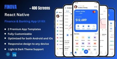 Finova finance banking online payment react native cli ui kit .jpg