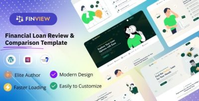 Finview financial loan review and comparison affiliate wordpress theme .jpeg