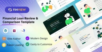 Finview financial loan review and comparison affiliate wordpress theme .jpeg