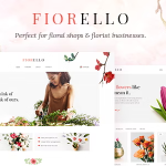 Fiorello florist and flower shop theme codermarket.png