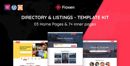 Fioxen travel directory listings elementor template kit codermarket.png