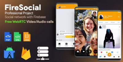 Firesocial firebase social network codermarket.png