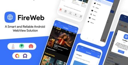 Fireweb android webview app with admob ads codermarket.jpg