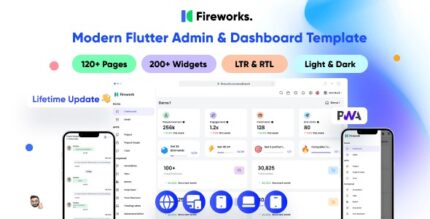 Fireworks multipurpose modern flutter admin dashboard template .jpg