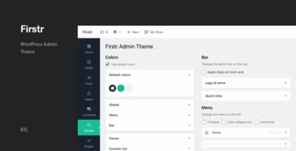 Firstr wordpress admin theme codermarket.png