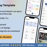 Fitmate app template exercise weight loss app in flutter android ios .jpg